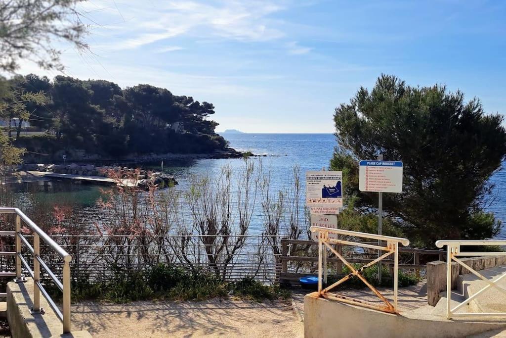 Magnifique T2 - Les Pieds Dans L'Eau Piscine/Plage Carry-le-Rouet Εξωτερικό φωτογραφία